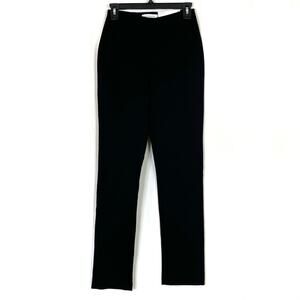 Liz Claiborne | Black Alexis Pull-On Stretch Pants Rayon Blend NWT Womens XS